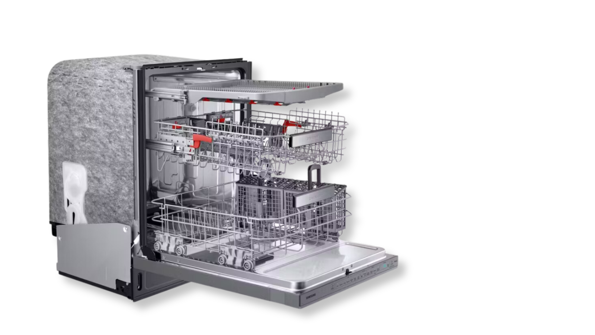 Dishwasher, emphasizing convenience and efficiency in kitchen cleaning routines