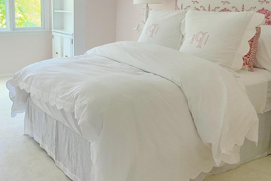 Emma Scalloped Bedding