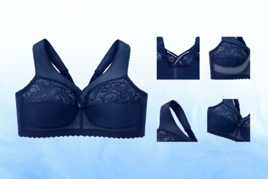 Roaman's Glamorise Magic Lift Support Wireless Bra 1000