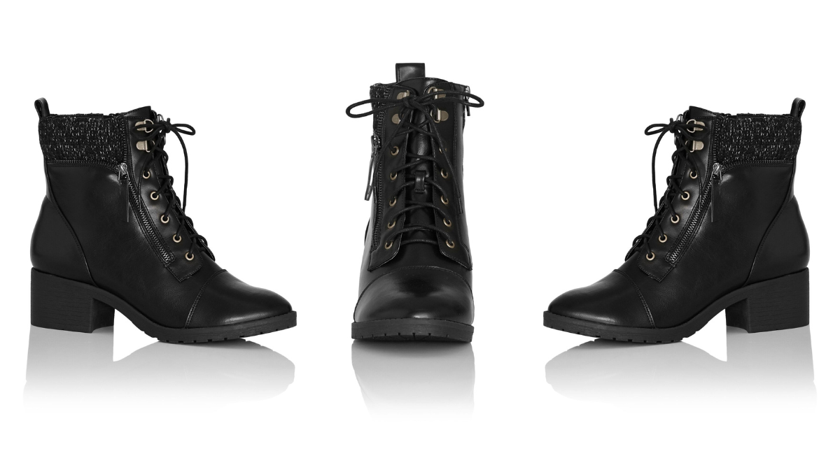 Block-Heel Ankle Booties