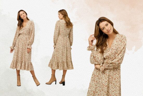 Ellos Women's Plus Size Smocked Waist Dress: Comfort Meets Style