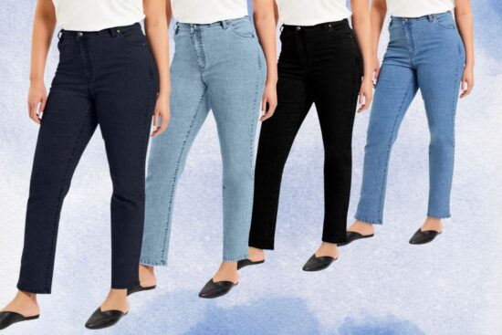 Curvy Confidence: June and Vie High-Rise Straight Leg Jeans Redefine Denim Comfort