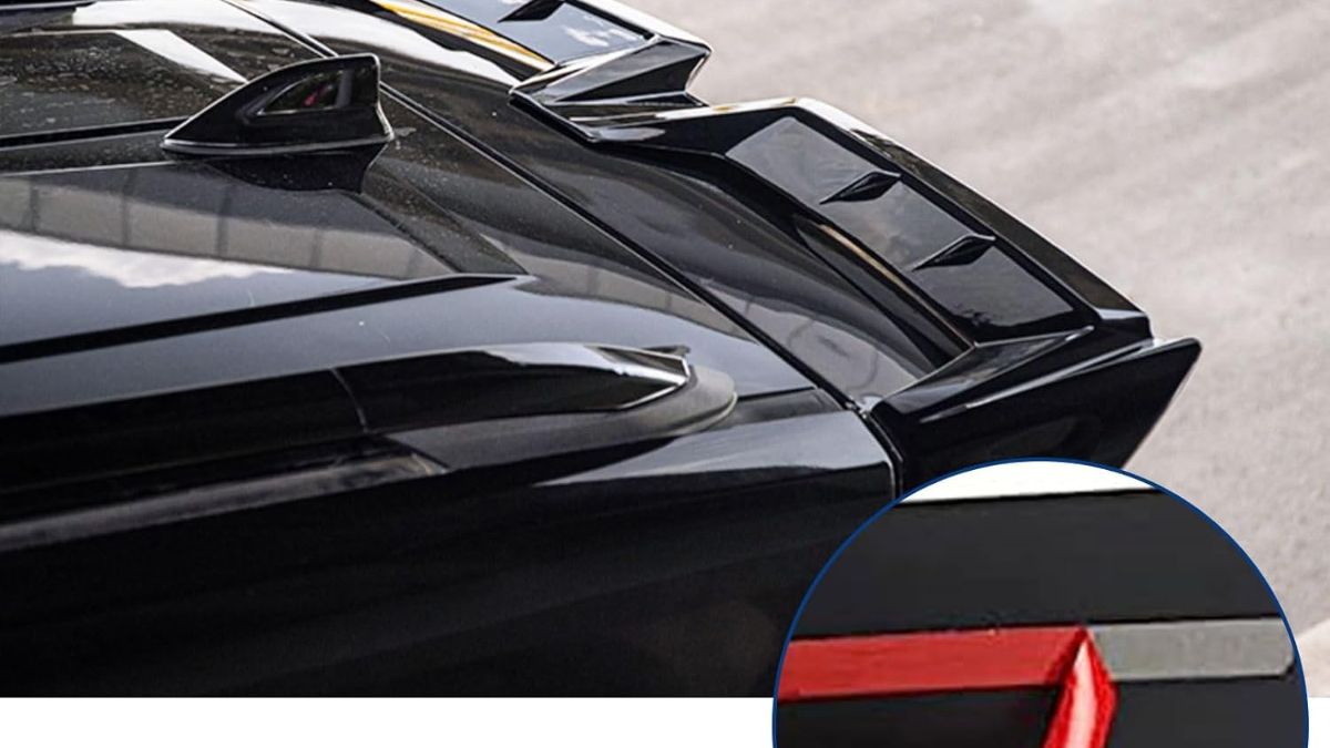 TERDARAY Rear Side Spoiler Wing Cover Compatible with Toyota Sienna.