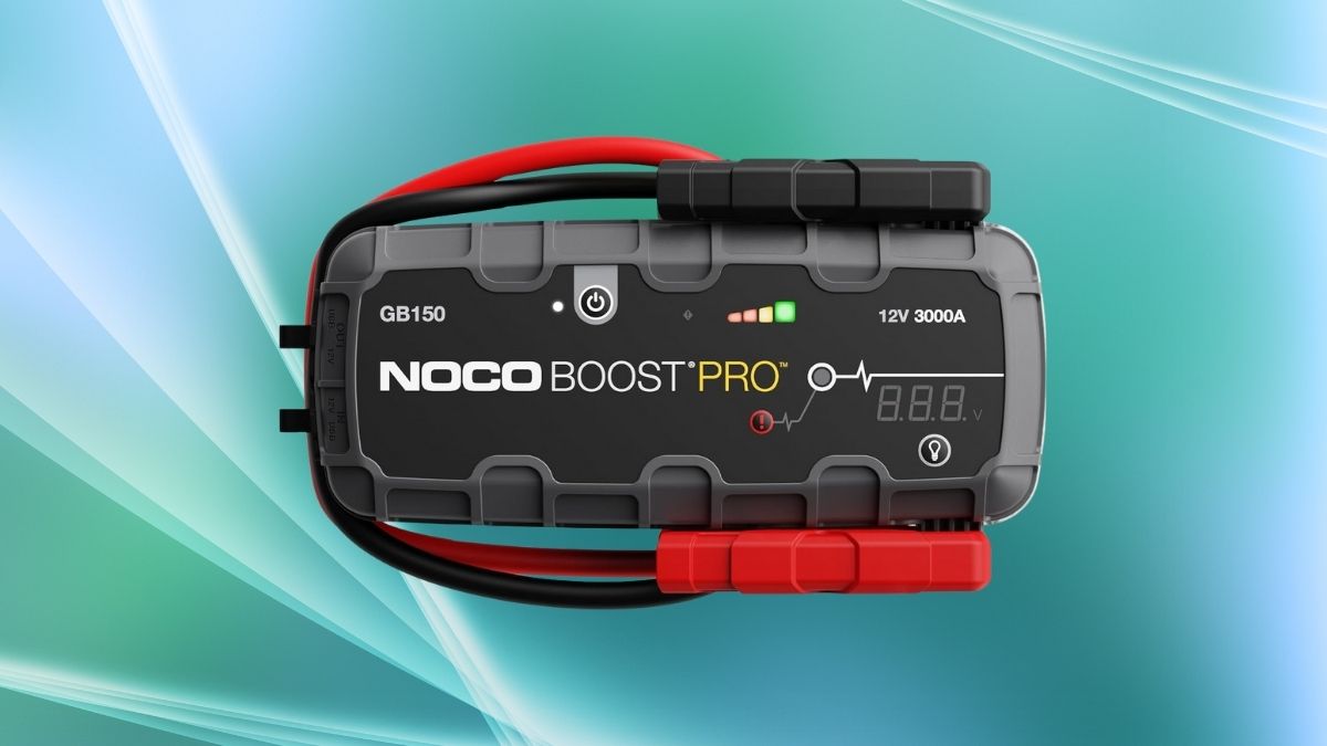 NOCO Boost GB150: 3000A UltraSafe Jump Starter.
