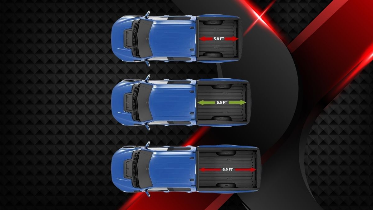 TOMOKA Hard Tri-Fold Truck Bed Tonneau Cover