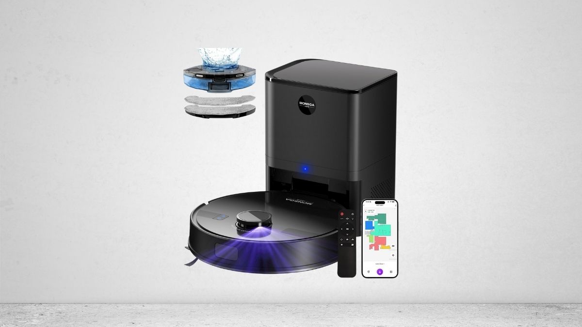 MONSGA Robot Vacuum and Mop Combo.