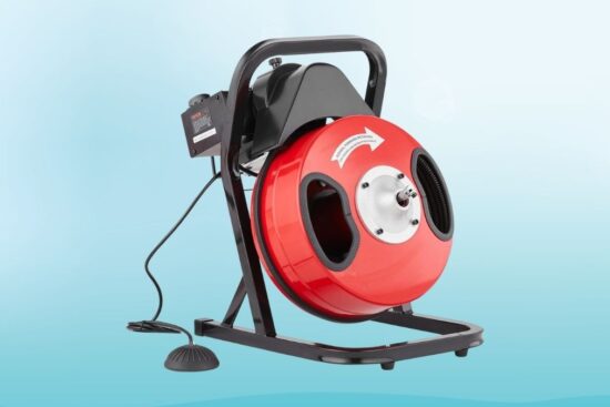 VEVOR 50FTx1/2Inch Drain Cleaner Machine, Sewer Snake Electric Drain Auger Cleaner.