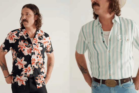 Tecovas Men's Lakeside Short Sleeve Button Down