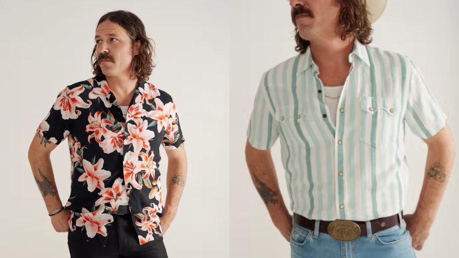 Tecovas Men's Lakeside Short Sleeve Button Down