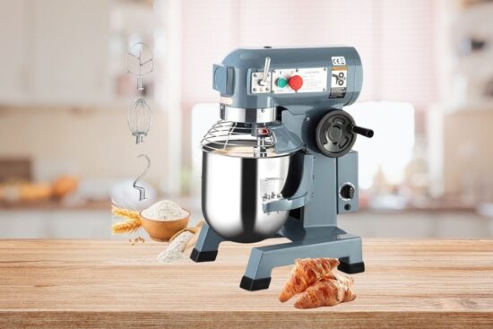 Towallmark Commercial Food Mixer 15QT 600W 110V 3 Speeds Adjustable, Stainless Steel Bowl Stand Mixer With Safety Guard,