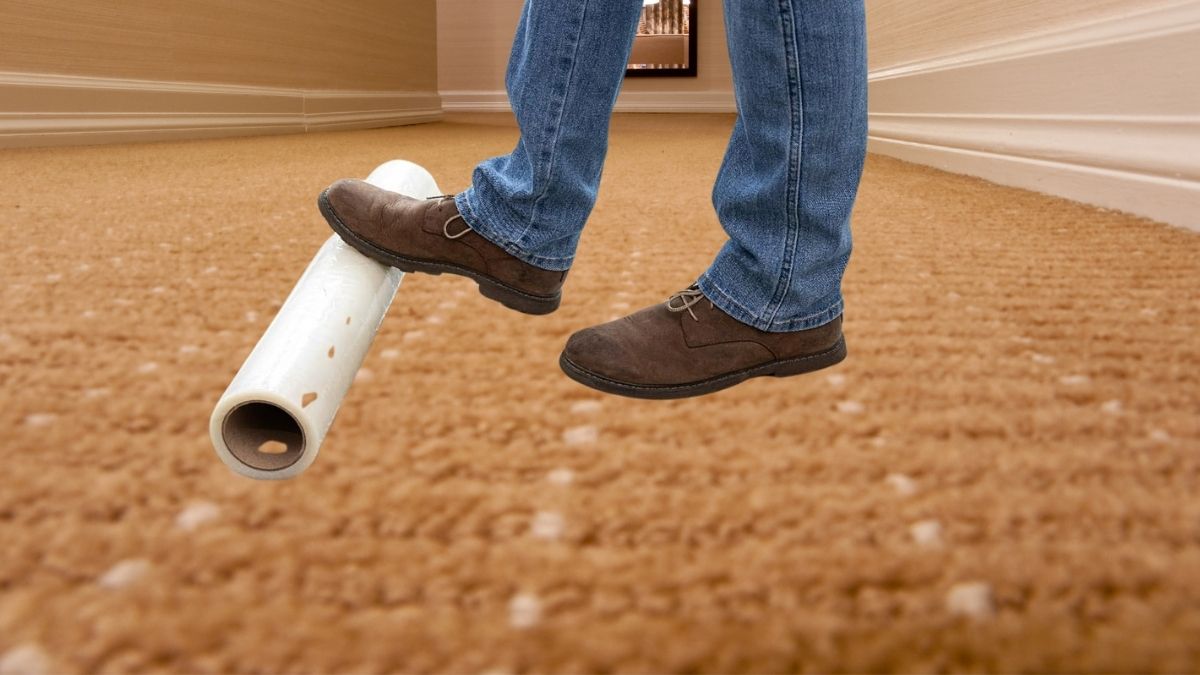 Carpet Protector Film, 36 inch x 500 feet.
