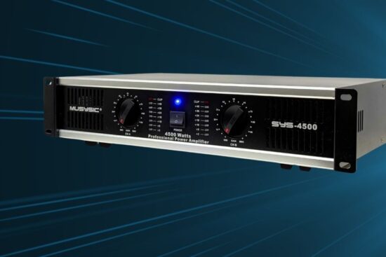 MUSYSIC SYS-4500 Amplifier.
