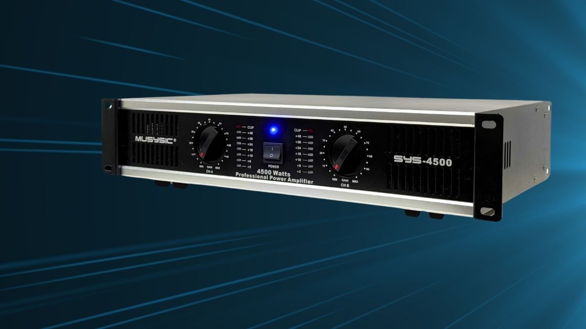 MUSYSIC SYS-4500 Amplifier.