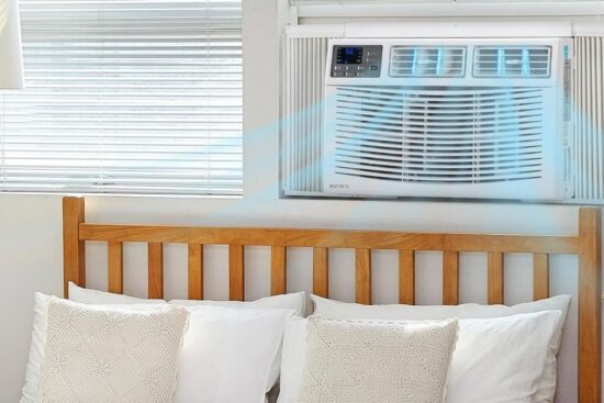 ROVSUN 8000 BTU Air Conditioner Window Unit with Heat