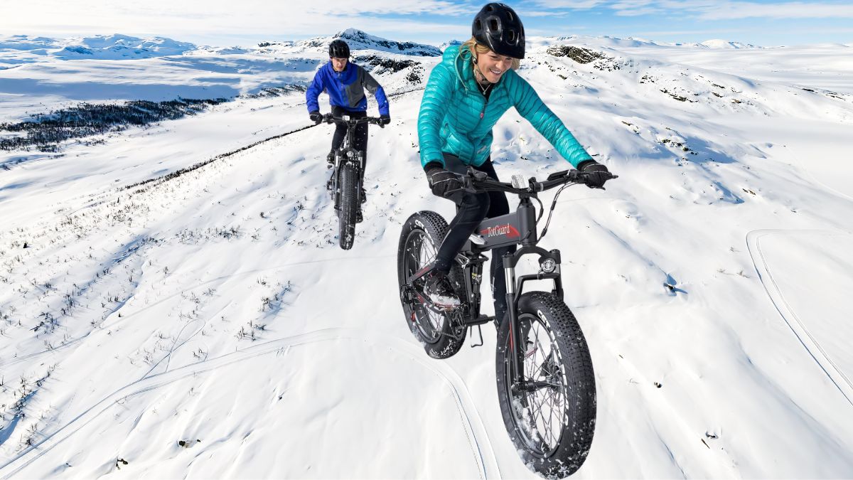 TotGuard Electric Bike, 26" x4.0 Fat Tire Electric Bike
