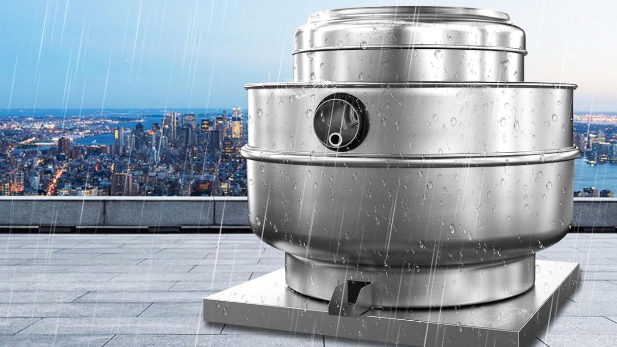 FICBXRA Direct Drive Centrifugal Upblast Exhaust Fan