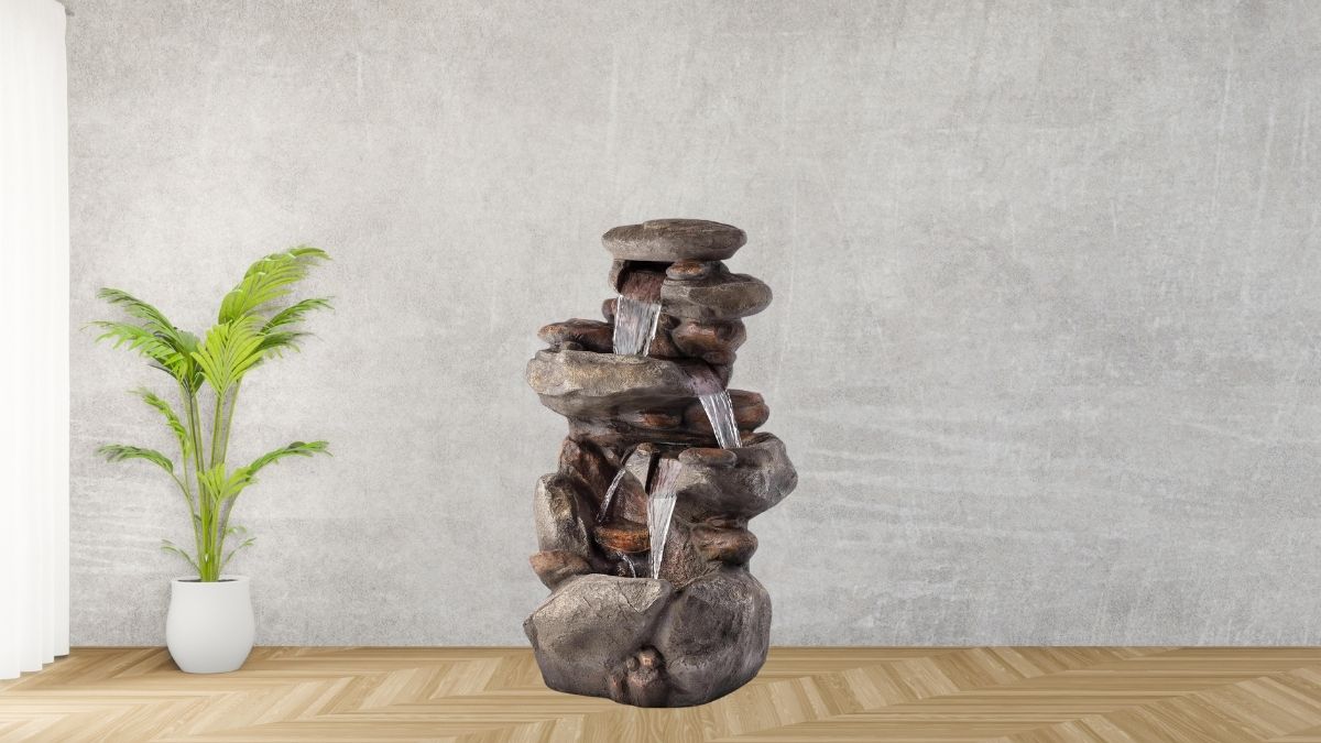 Alpine Corporation WIN316 40" Floor Fountain