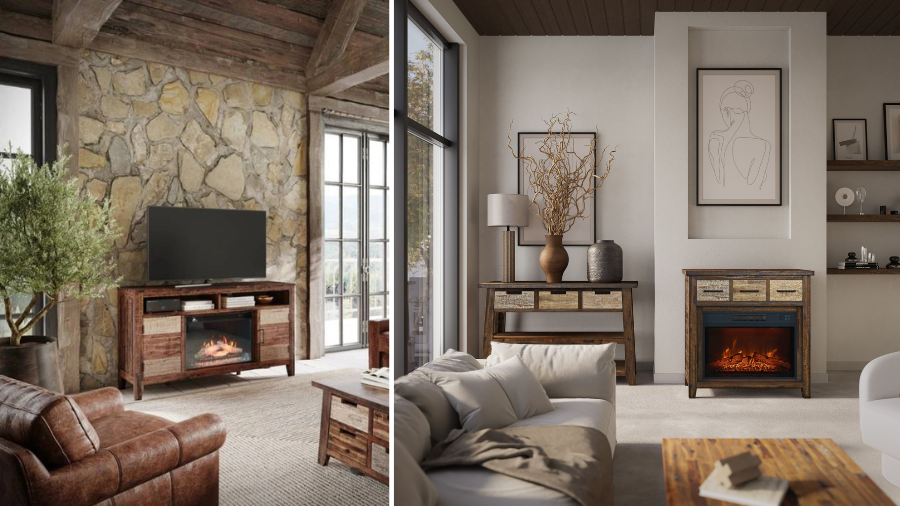 Jofran Painted Canyon Sofa Table