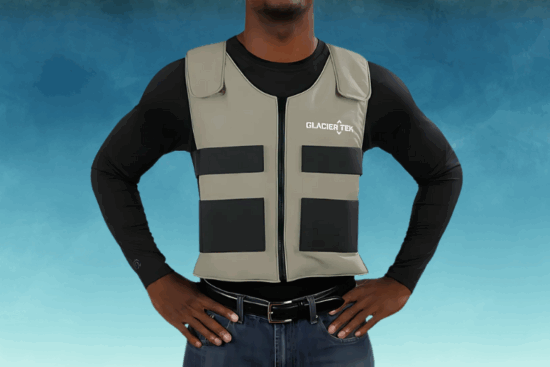 Glacier Tek Sports Cool Vest Bundle