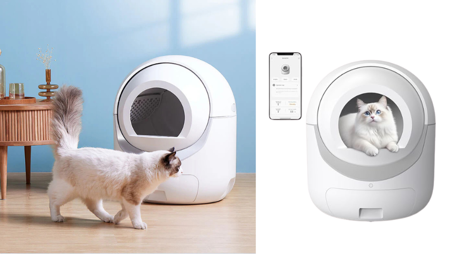 BCHARYA Self-Cleaning Cat Litter Box