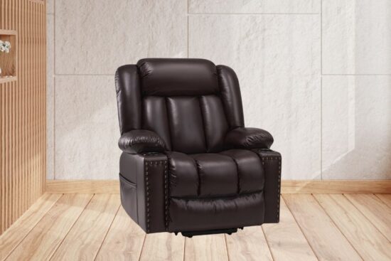 Large Power Lift Chairs Recliners for Elderly with Heated and Massage