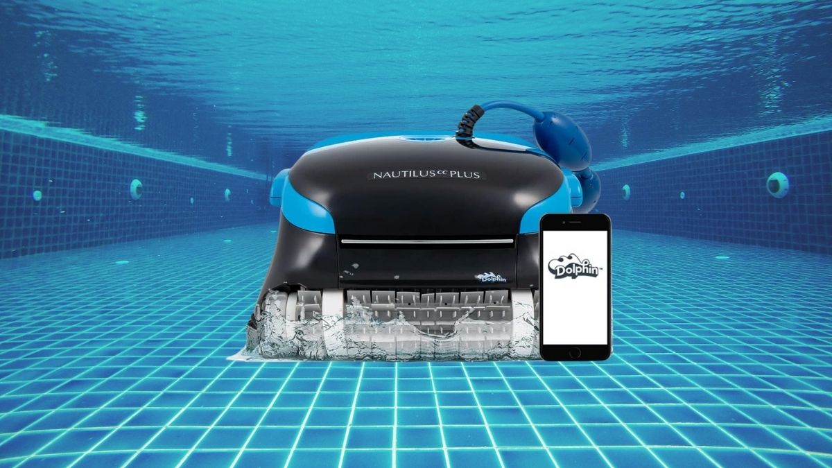 Dolphin Nautilus CC Plus Wi-Fi Automatic Robotic Pool Vacuum Cleaner,