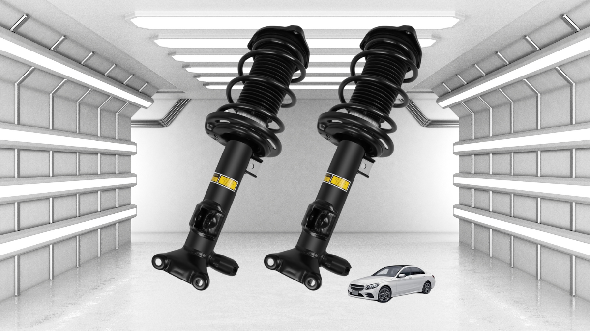 Pair Front Shock Struts Assembly Fit for 2012-2015 Mercedes-Benz .