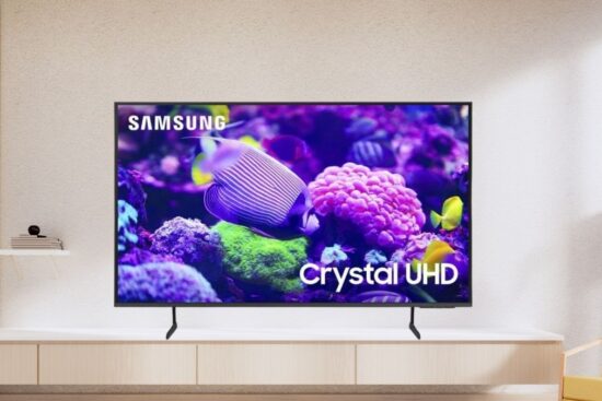SAMSUNG 55-Inch Class Crystal UHD 4K DU7200 Series HDR Smart TV