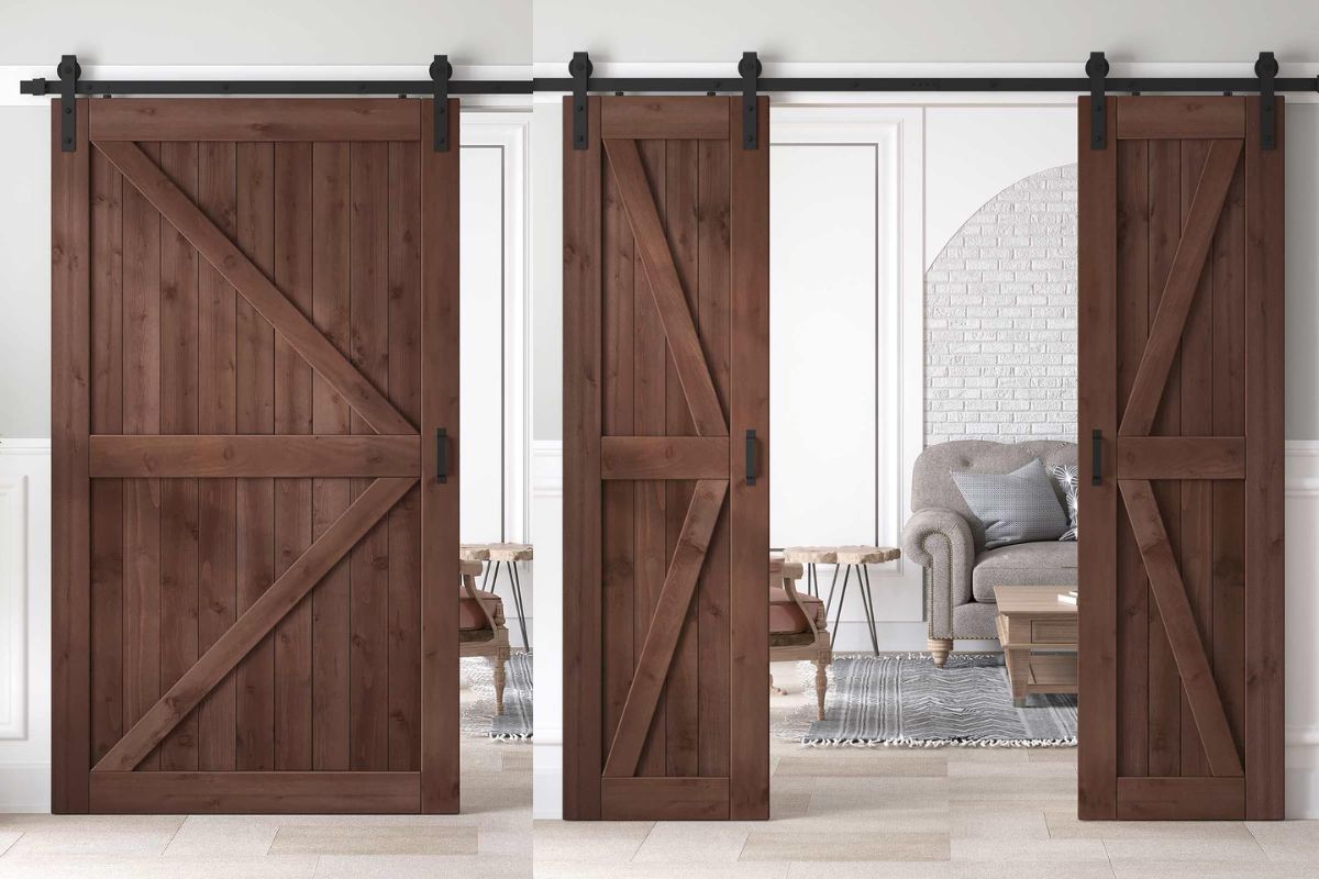 Transform Your Space: ROYMELO Barn Door Kit Blends Style, Function & Easy Install