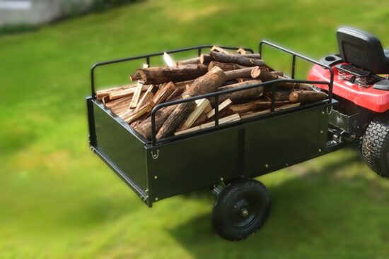 The Ultimate ATV Dump Cart for Yard Work: VEVOR 750lb Hauler Tested