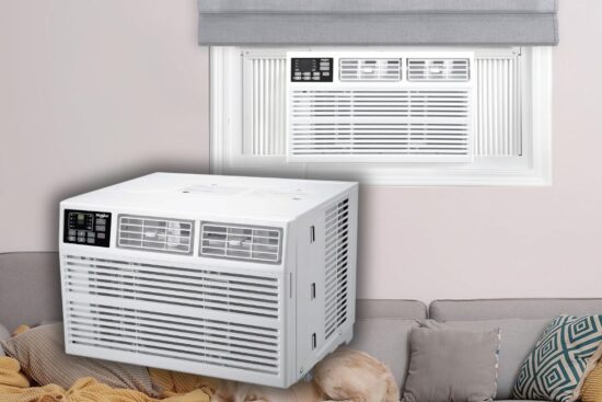 Year-Round Comfort Made Easy: Whirlpool Window AC with 12,000 BTU Cooling & Heat Function