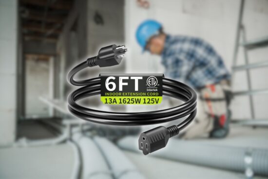 Seeklyze 6 FT Extension Cord – Durable, Flexible & ETL-Certified for Home Use