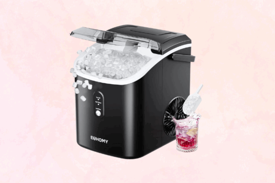 EUHOMY Nugget Ice Maker Countertop