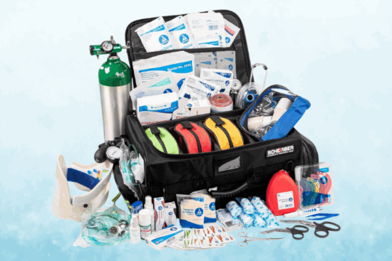 Scherber Fully-Stocked First Responder Professional Advanced EMT/EMS Trauma Kit