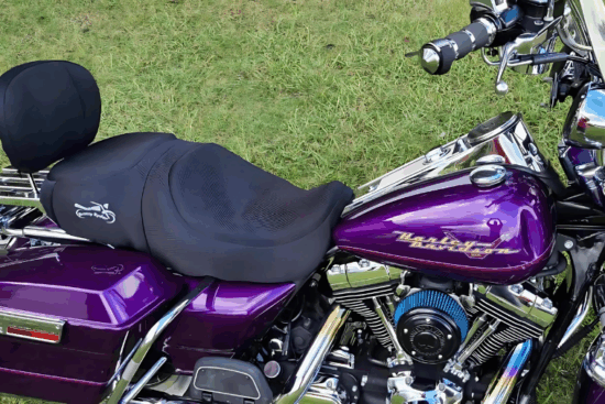 Breezy Ryder Custom Fitted Motorcycle Seat Cover