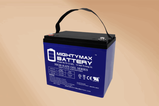 Mighty Max Battery 12V 75AH GEL Replacement Battery for MK M24