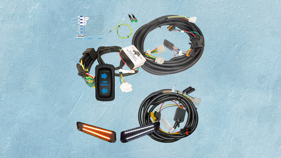 MCSADVENTURES Plug and Play Turn Signal Kit for 2025 Polaris Ranger