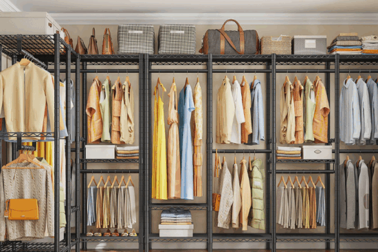 Raybee Clothes Rack Heavy Duty 1100 LBS Capacity