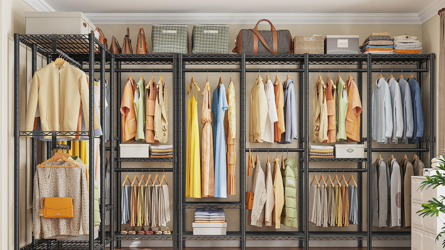 Raybee Clothes Rack Heavy Duty 1100 LBS Capacity