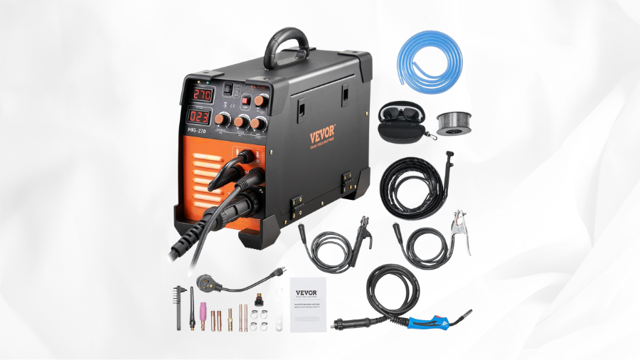 VEVOR MIG Welder, 3 in 1 270 Amp Welding Machine