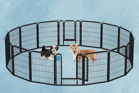 Yaheetech Dog Playpen Indoor