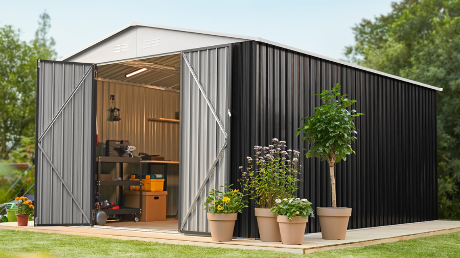 Polar Aurora 10x14 FT Outdoor Storage Shed