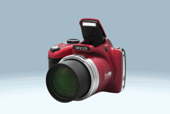 Minolta Pro Shot 16 Mega Pixel HD Digital Camera with 53x Optical Zoom