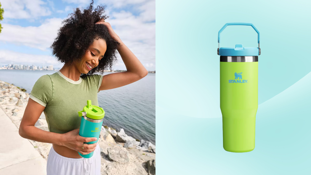 Stanley IceFlow Flip Straw Tumbler with Handle 30 oz