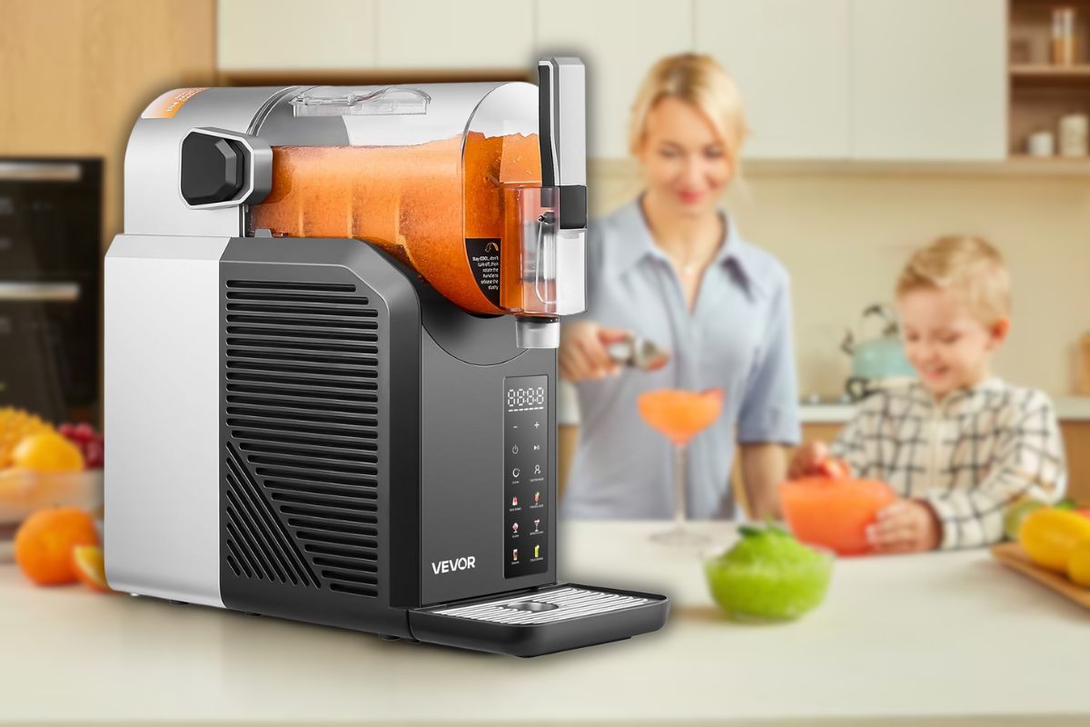 No Ice Needed: VEVOR Slushie Machine Makes Perfect Frozen Drinks at Home