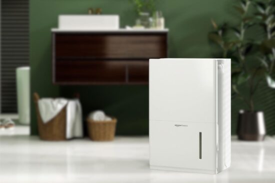 Amazon Basics Dehumidifier: Powerful Moisture Control for Basements & Large Rooms