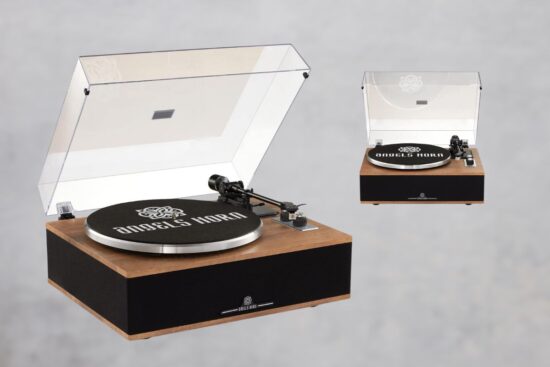 ANGELS HORN Vinyl Record Player: A Stylish Blend of Classic Vinyl & Wireless Audio