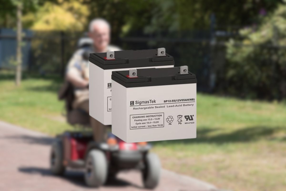 SigmasTek SLA Battery Set: Power Your Golden Technology Avenger Scooter