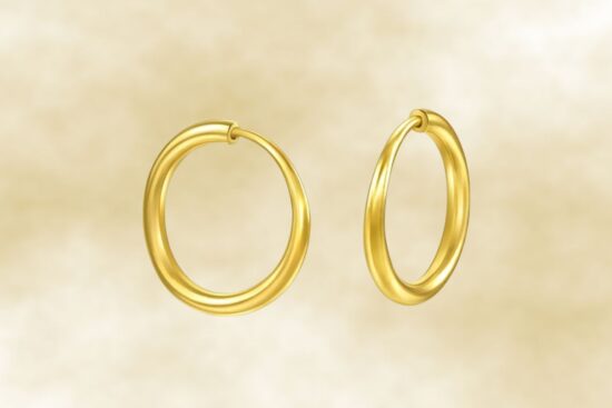 Investing in Elegance: The CHOW SANG SANG 24K Gold Hoop Earrings
