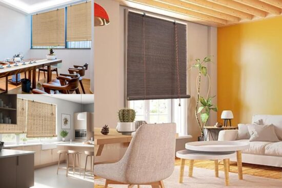 HIAPES Bamboo Blinds: Natural Elegance Meets Practical Design for Your Home